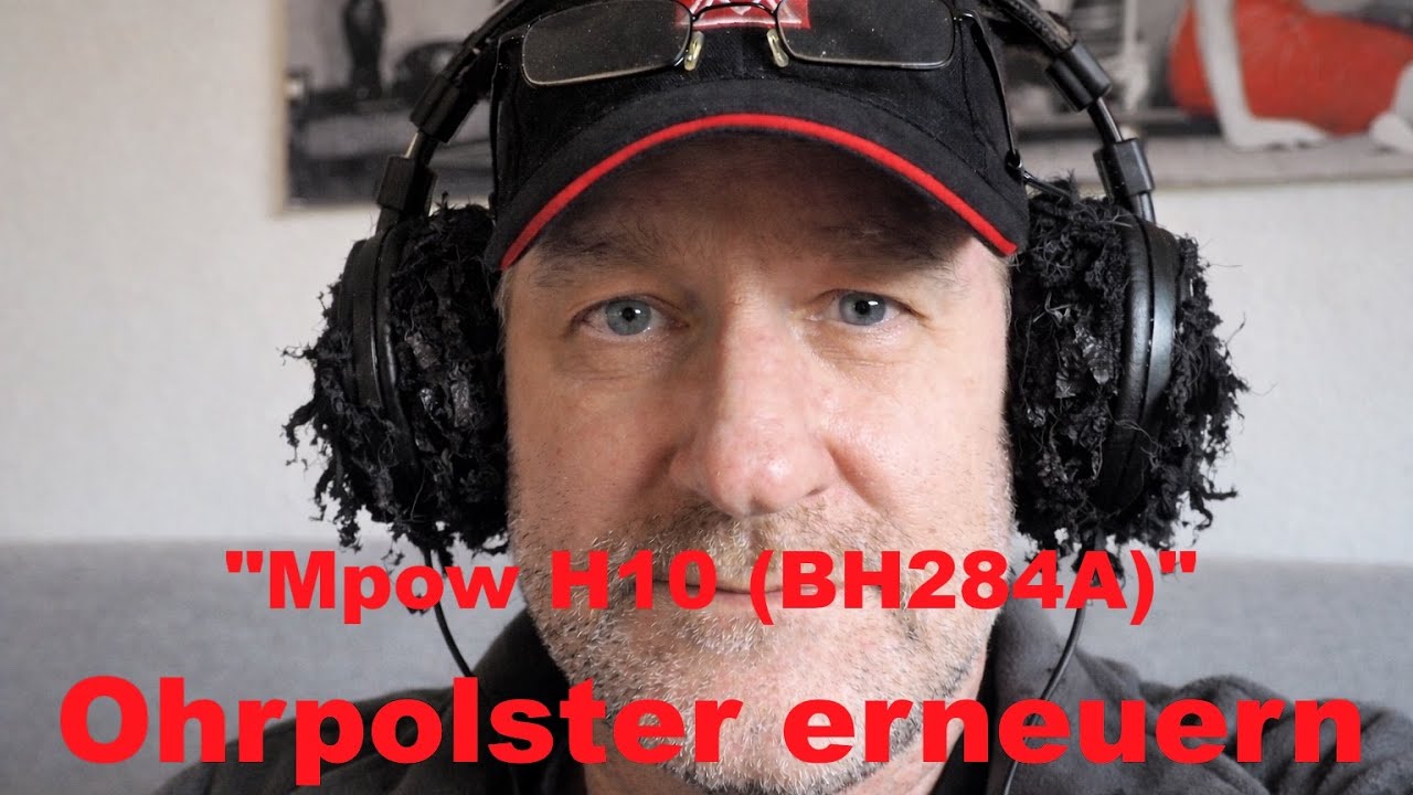 Ohrpolster am Kopfhörer wechseln? So einfach gehts für fast jedes Modell (Beispiel Mpow H10 (BH284A)