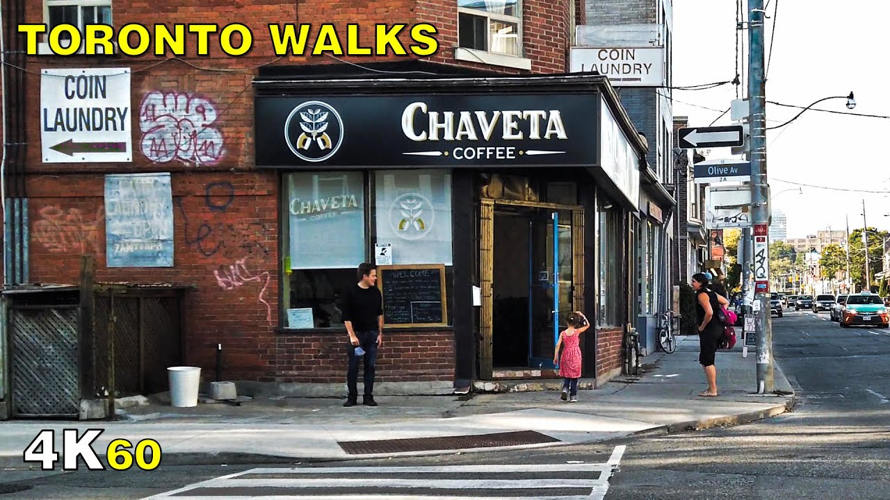 Toronto Walk from Bathurst to St Clair W Station (Narrated) on Sept 23, 2020 [4K]
