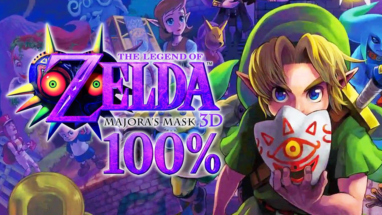 Zelda: Majora's Mask 3D 4K - Full Game 100%