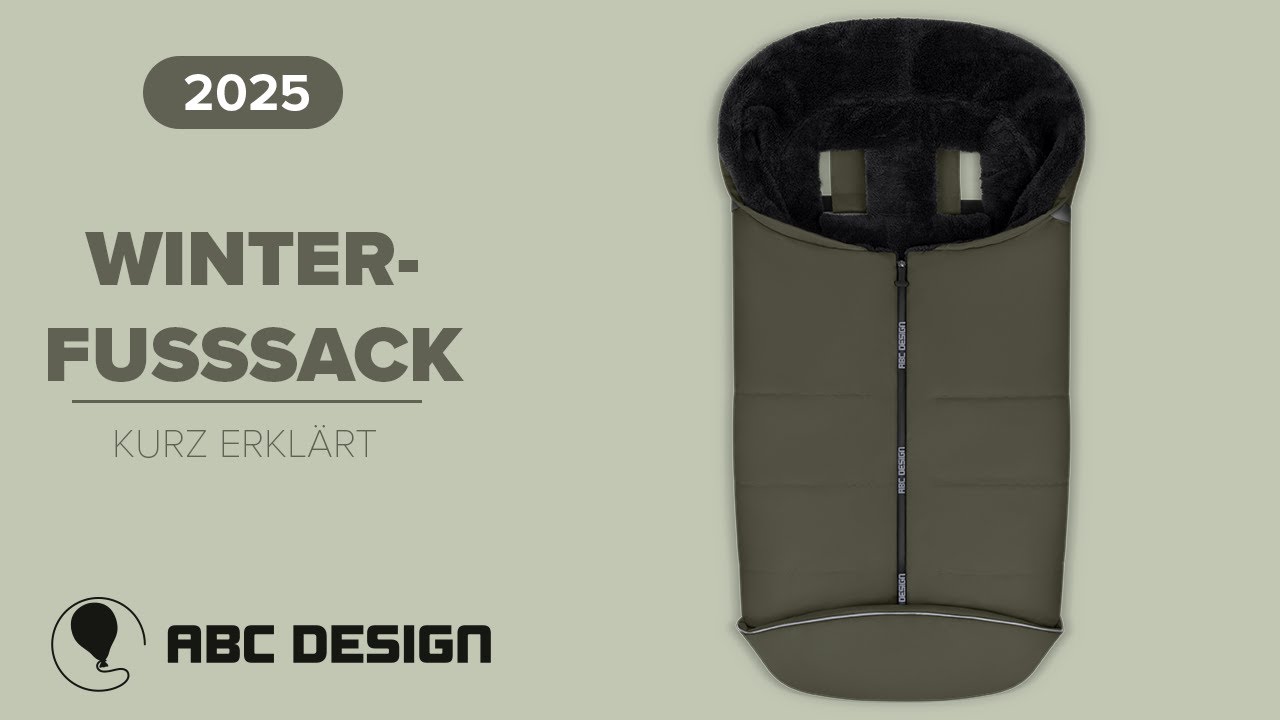 Winterfußsack - für Buggy & Kinderwagen (Modell 2025) | ABC Design