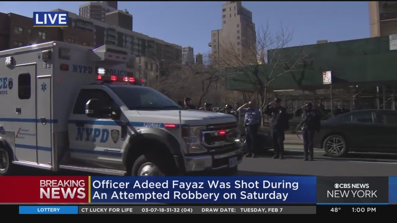 Watch: Dignified transfer of NYPD Officer Adeed Fayaz