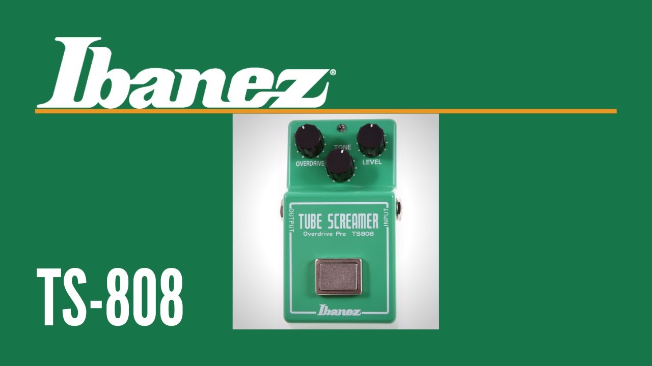 Ibanez TS808 Tubescreamer Reissue Overdrive Pedal (Complete Review Demo/Test) 🎸
