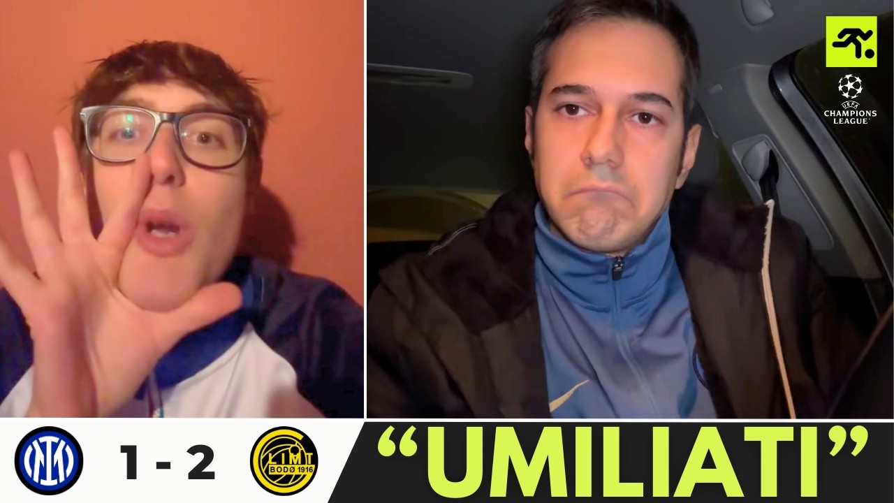 INTER BODO GLIMT 1-2 | I GUFI SI SCATENANO: “FIGURACCIA CHE PASSA ALLA STORIA…” | TIFOSIAMO