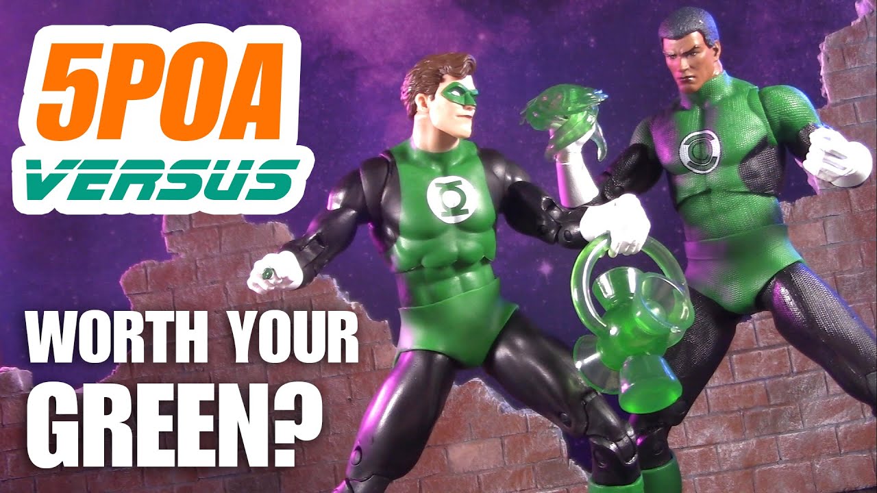 Хэл Джордан против Джона Стюарта! McFarlane Toys Digital Silver Age Green Lantern против DC Multi...