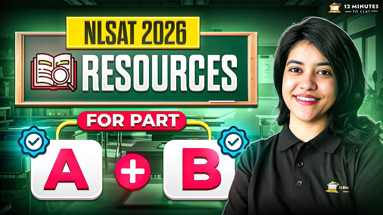 NLSAT 2026 Complete Resource List: Best Books for Part A & Part B (3-Year LLB)