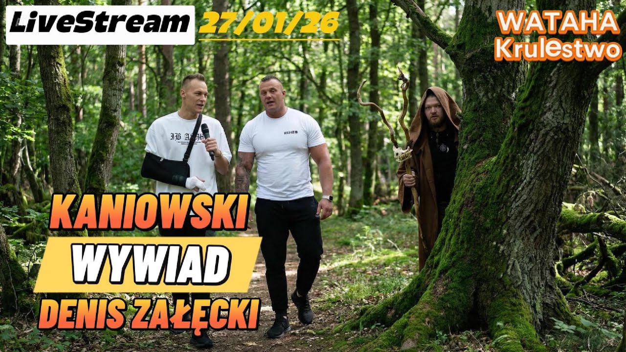 WYWIAD Z DENISEM Z#wardęga #wataha #wardega #live #livestream #deniszałęcki #denis #badboy #viral
