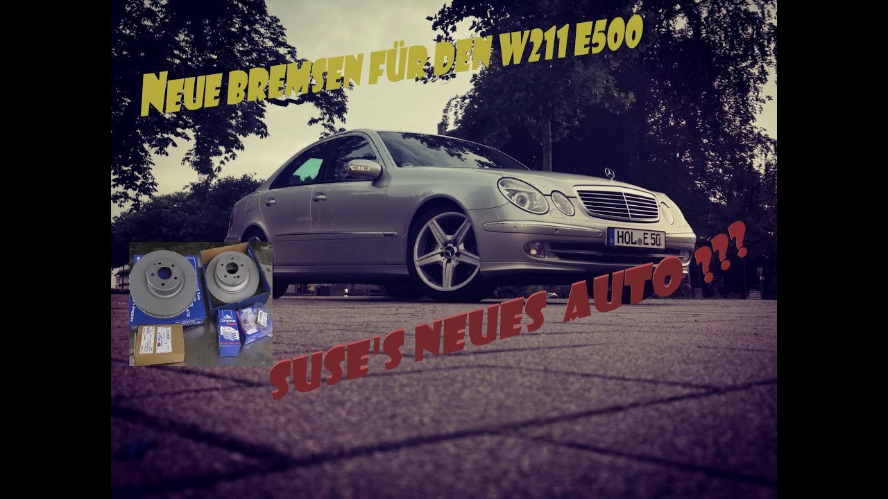 Neue Bremsen Für den E500  W211 😎😎