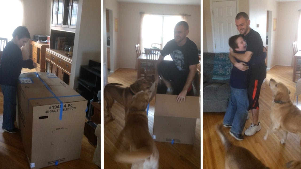 Special Delivery Homecoming Surprise