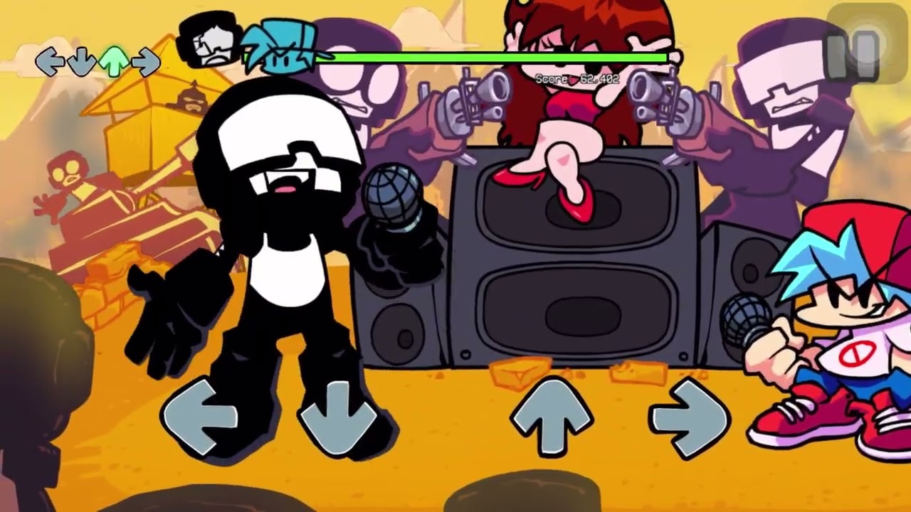 Beating New Ground [FNF] Mobile