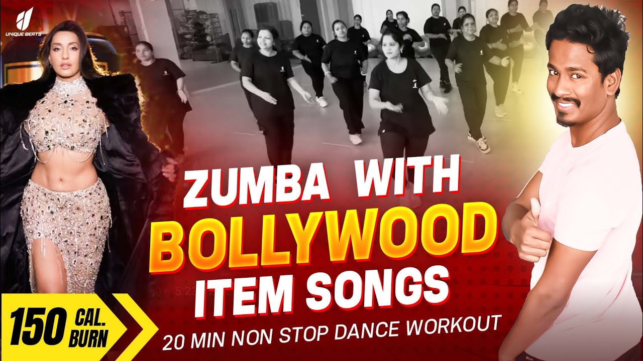 Bollywood Item Song Zumba Video | Nonstop 20 Minutes Zumba Dance Workout Video | Zumba Fitness