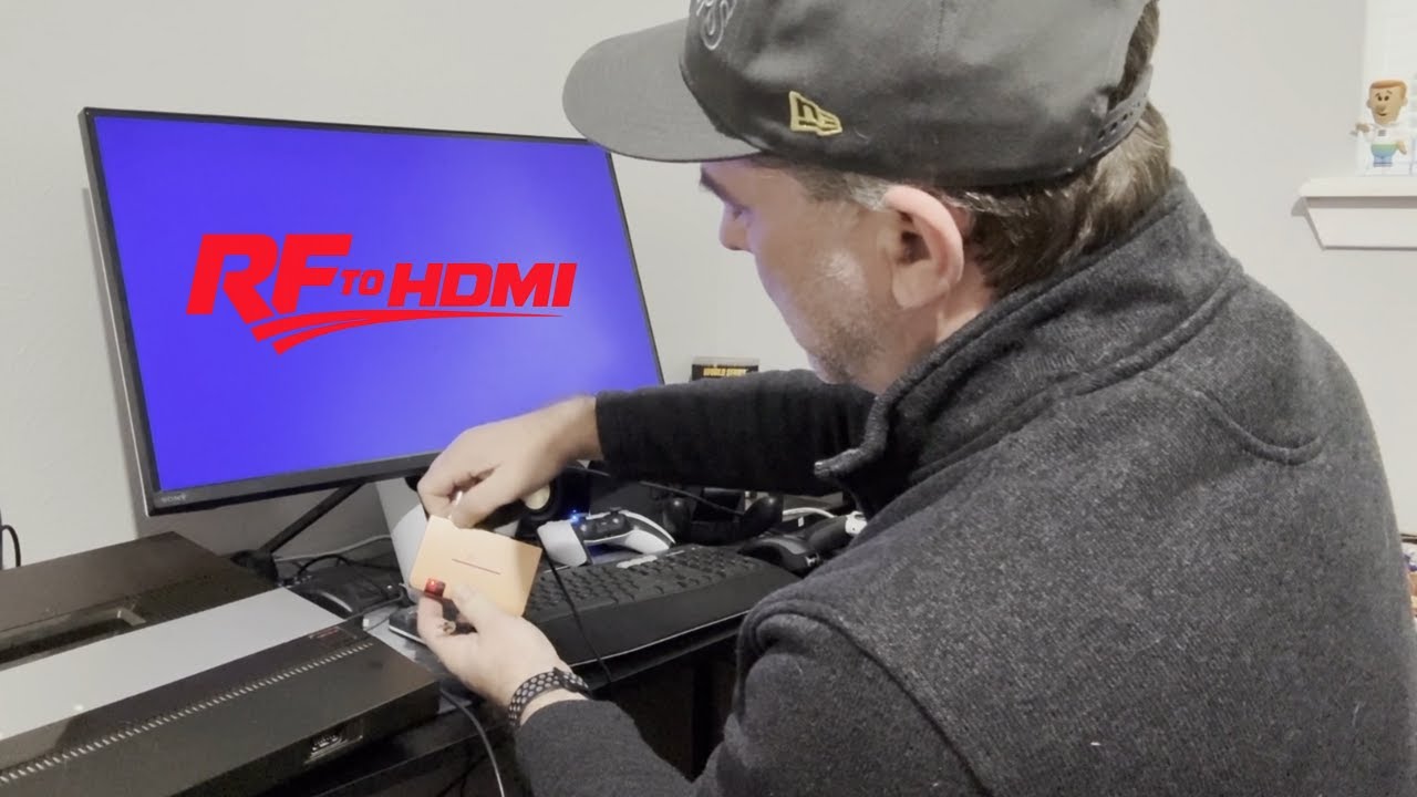Connecting my Atari 5200 to my Gaming Monitor