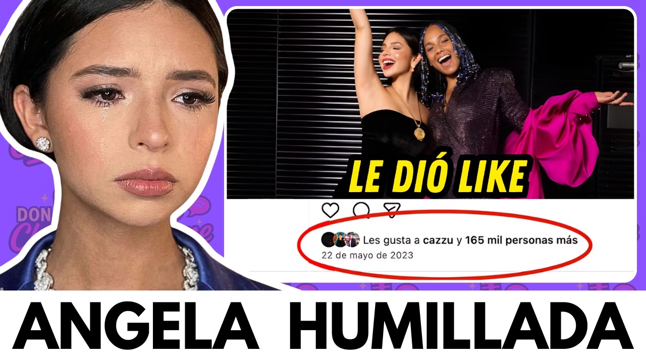 CAZZU SE BURLA DE ÁNGELA AGUILAR CON UN LIKE Y ENCIENDE LA POLÉMICA QUE NODAL QUERÍA OCULTAR