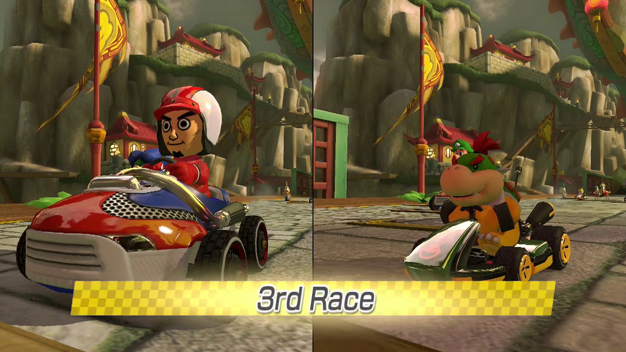 Mario Kart 8 Deluxe Gameplay