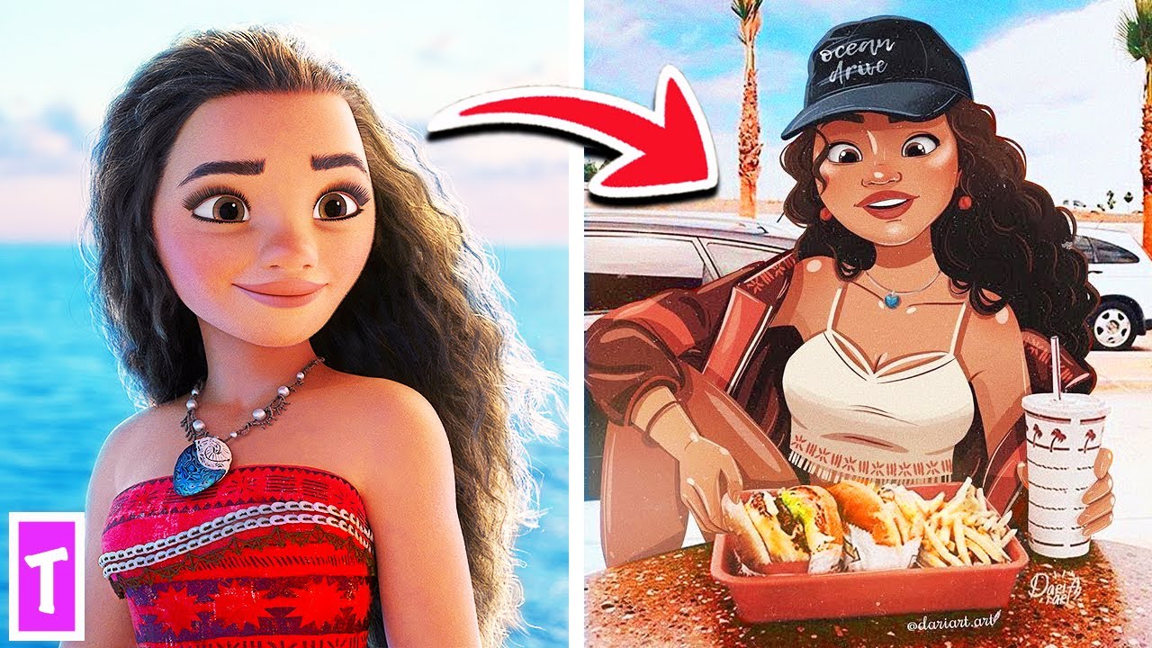 Disney Princesses Reimagined As Modern Day Millennials