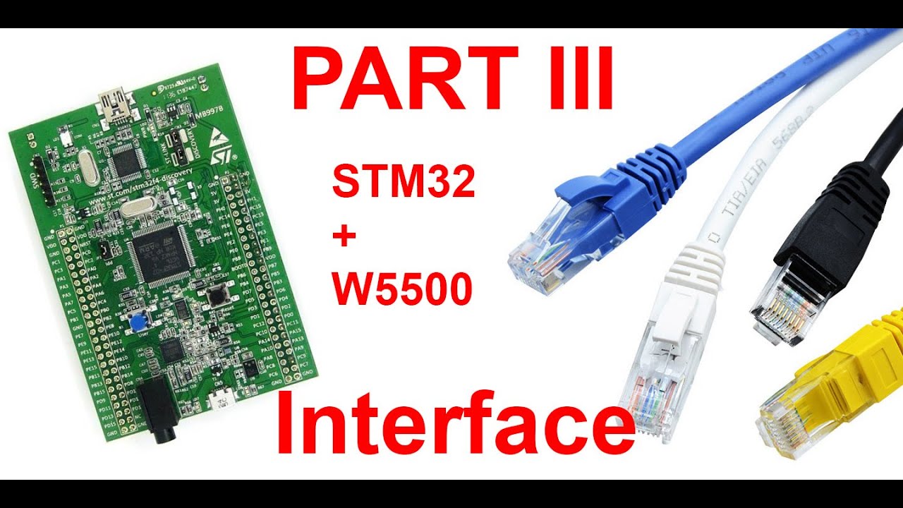 W5500 Interfacing with STM32 for IoT/Embedded Internet Applications PART III