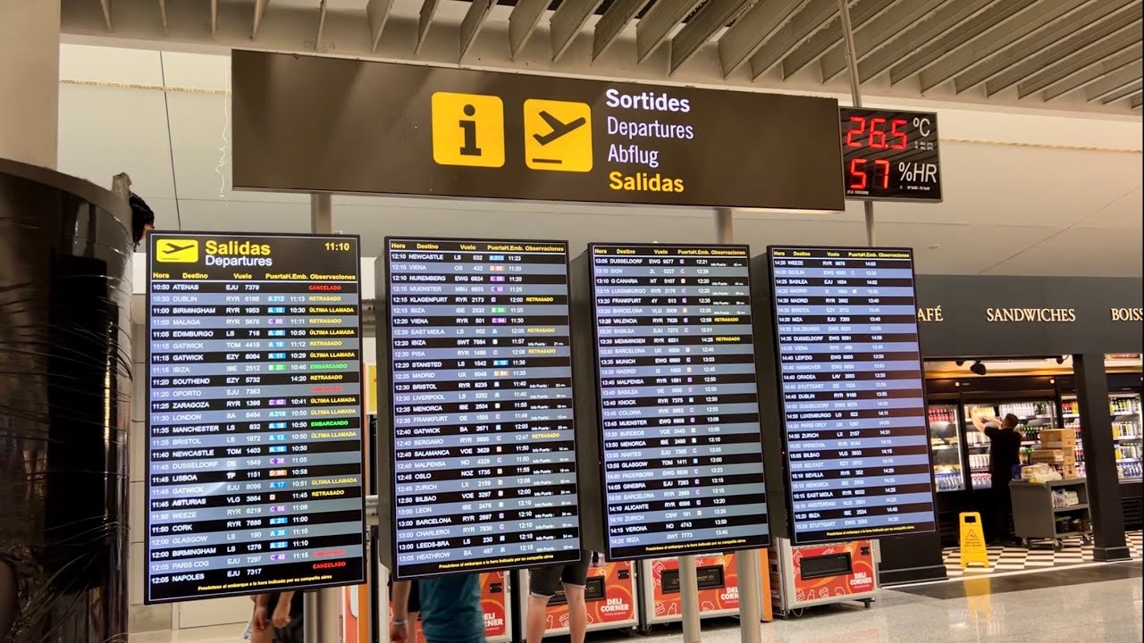 🔴LIVE at Palma de Mallorca Airport - easyJet Strikes