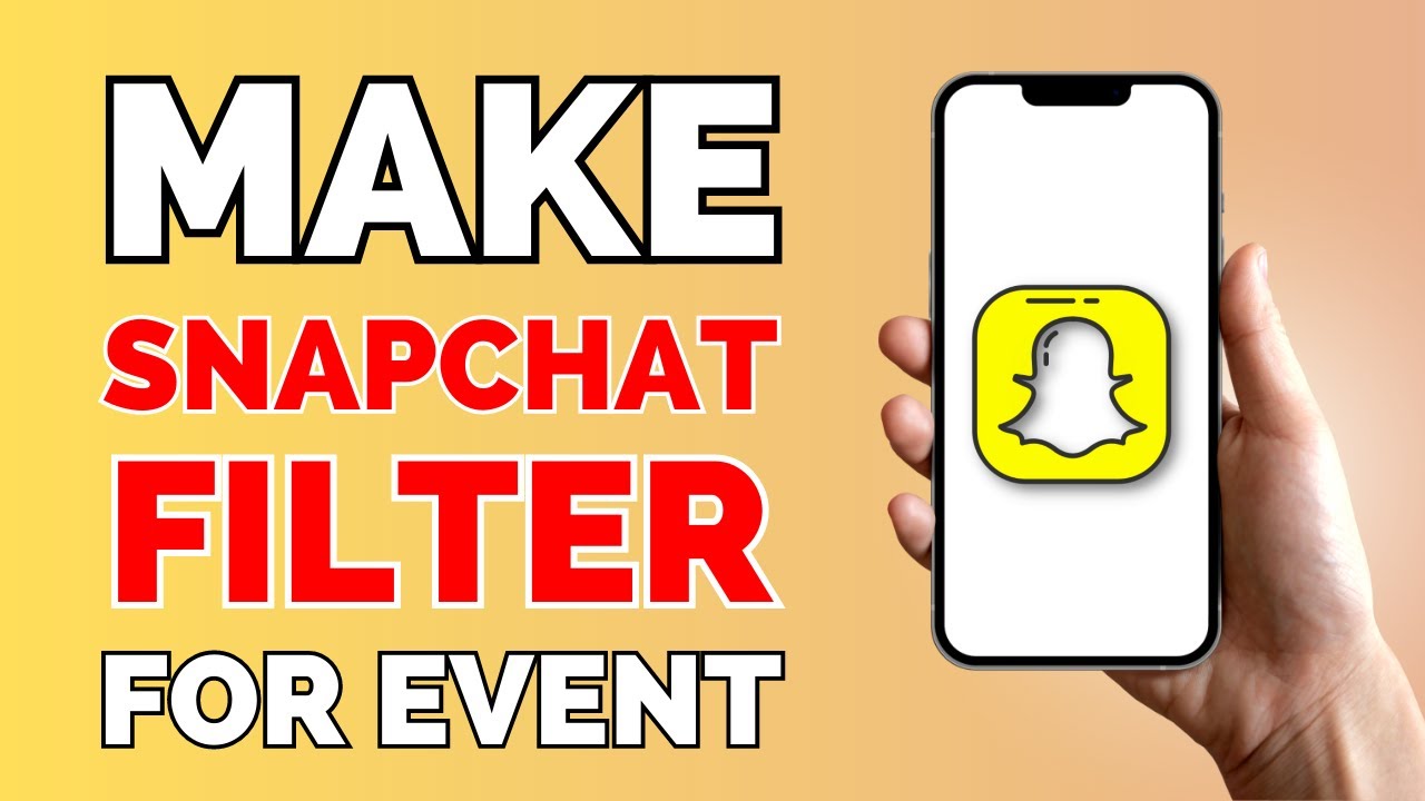 How To Make A Snapchat Filter For An Event in 44 Seconds!