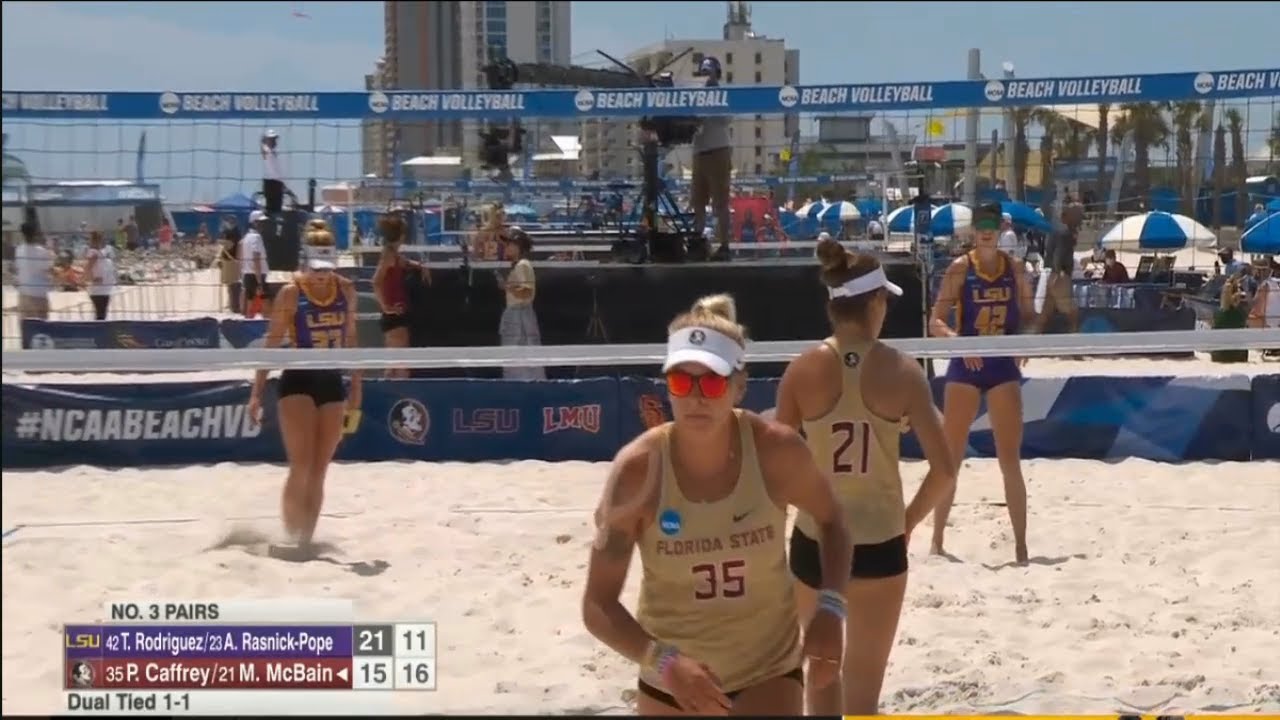 #4 LSU vs #3 Florida State Women's Beach Volleyball May 8,2021