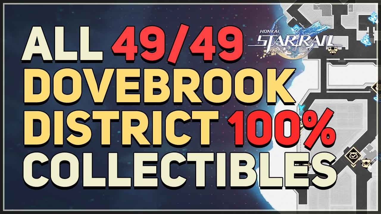 All Dovebrook District Collectible Locations 100% Honkai Star Rail 4.0