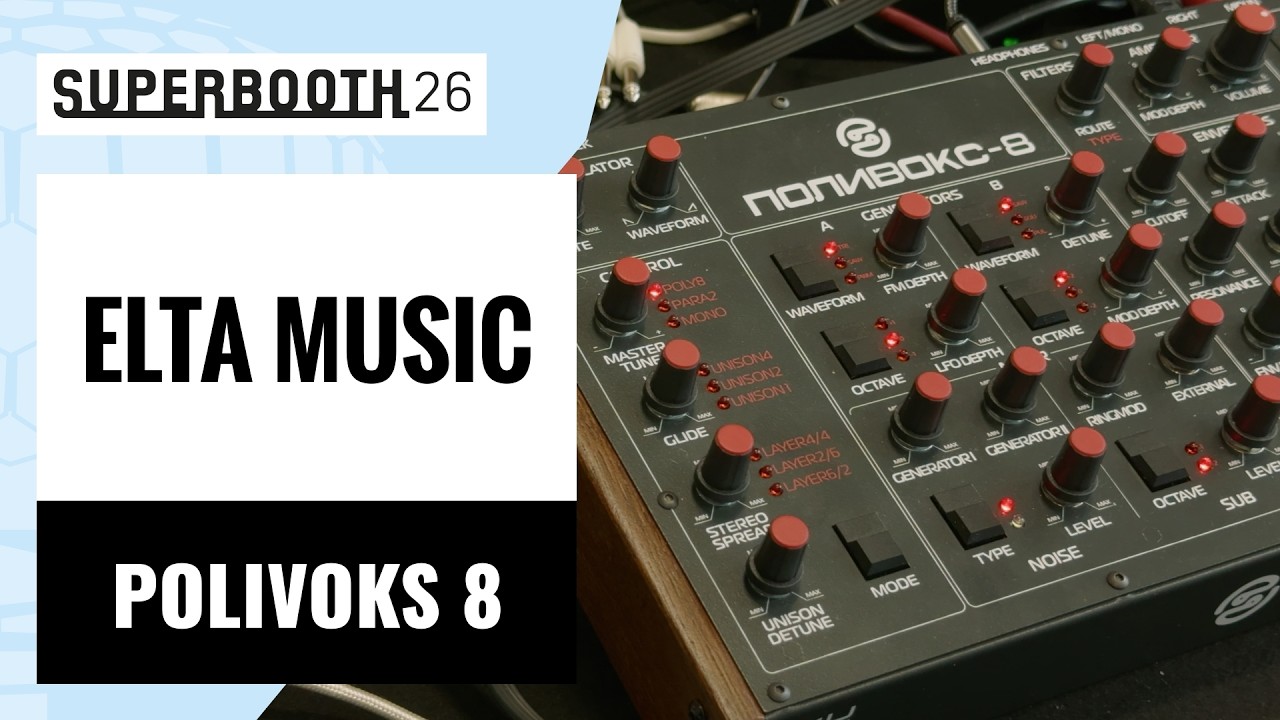 ELTA music &mdash; POLIVOKS 8 | SUPERBOOTH 24