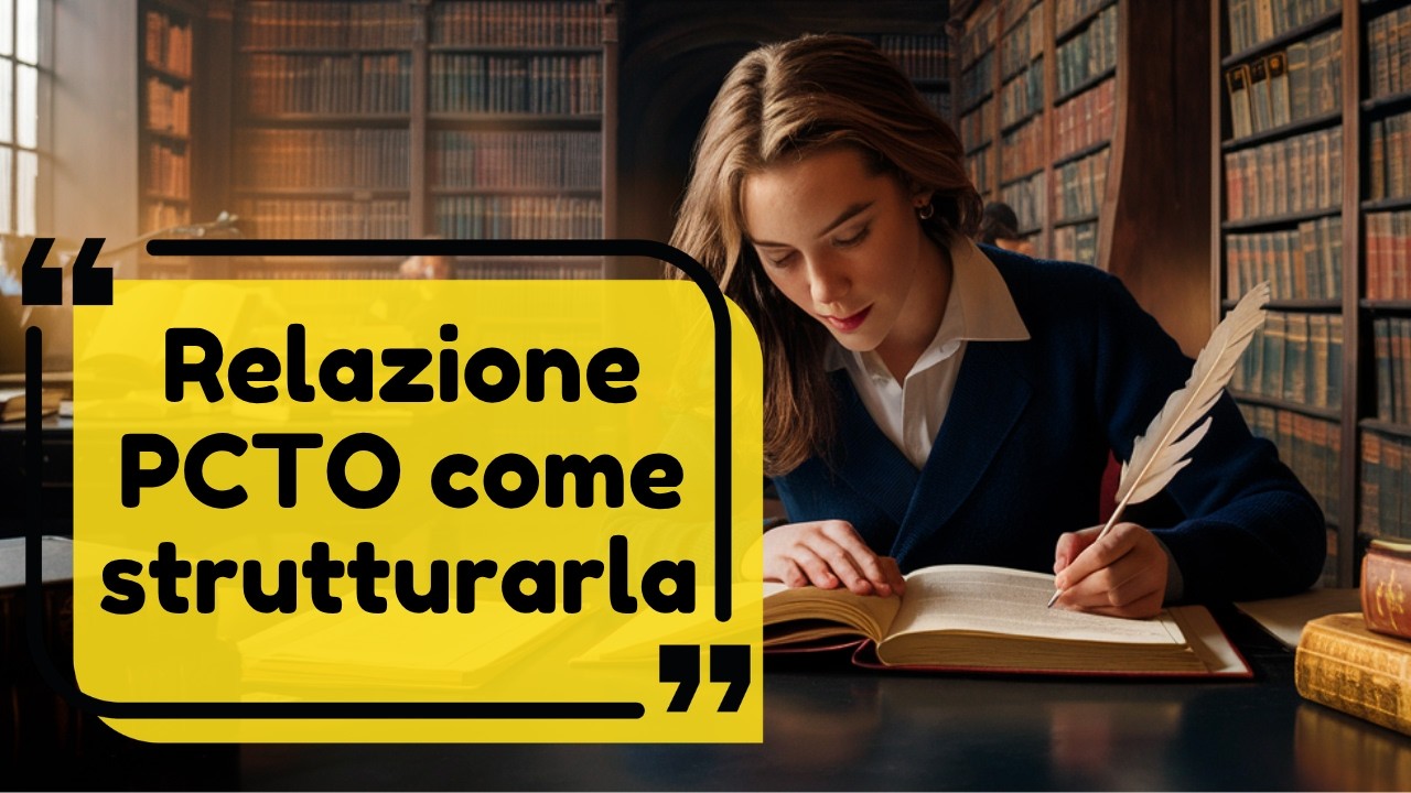 Relazione PCTO alla maturit&agrave; 2026, come strutturare la presentazione nel colloquio su 4 materie