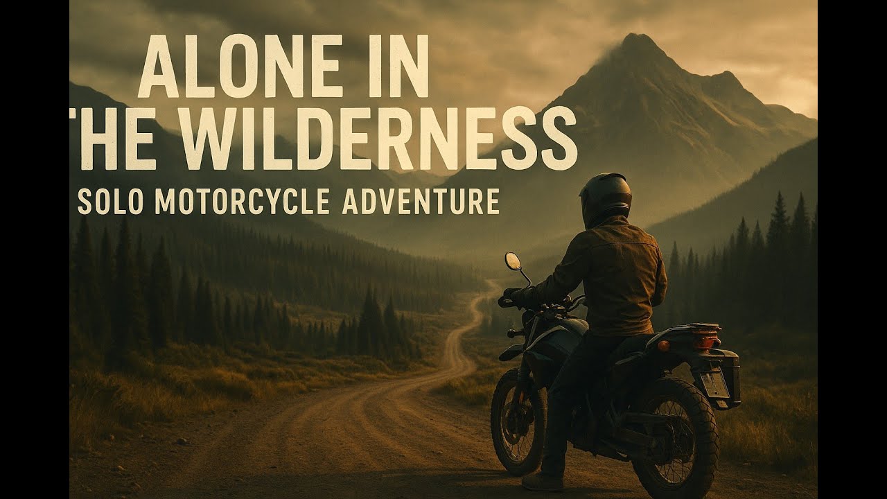 Alone in the Wilderness on Two Wheels | Solo Motor Adventure.&rdquo;