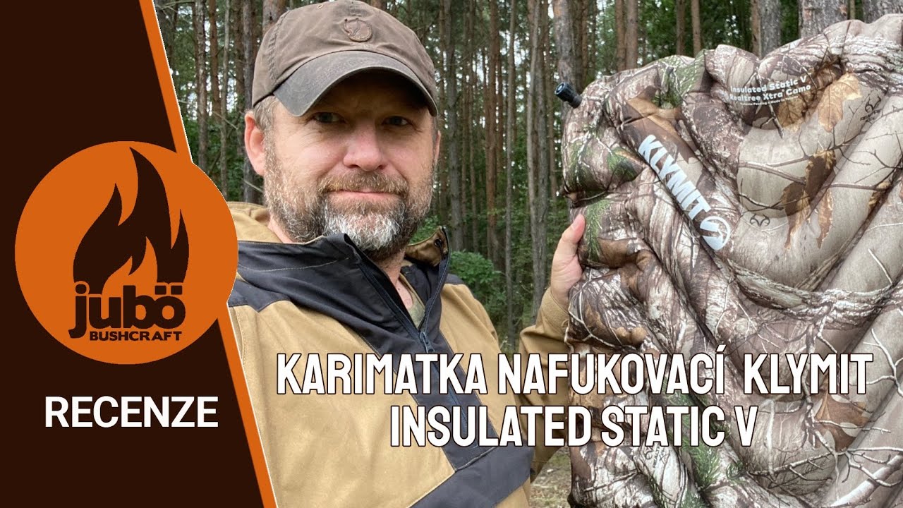 Karimatka nafukovací zateplená KLYMIT Insulated Static V - RealTree Camo