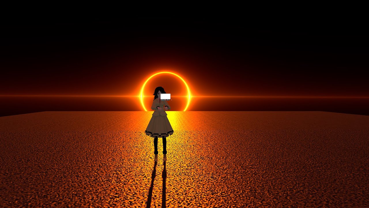 VRChat  Scarlet Sunset