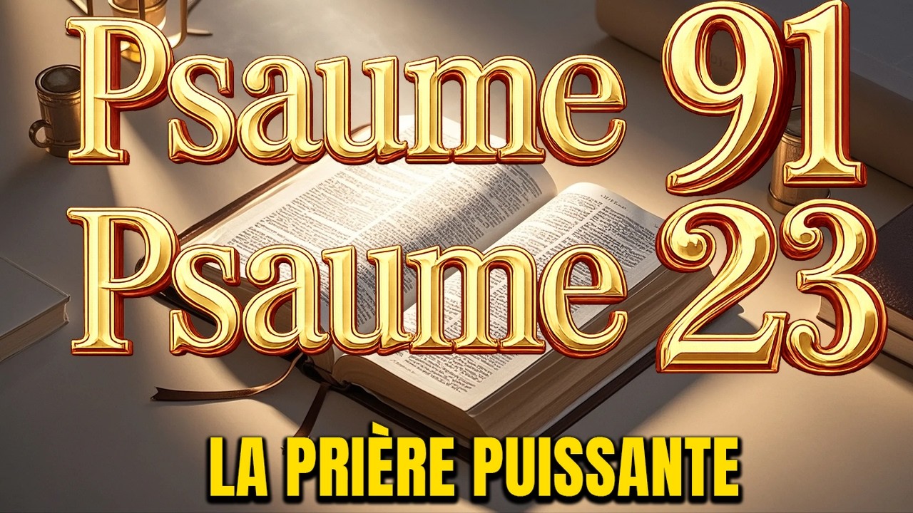 PRIÈRE DU JOUR 06 MARS – PSAUME 91 et PSAUME 23–Les deux PRIÈRES LES PLUS PUISSANTES de la BIBLE