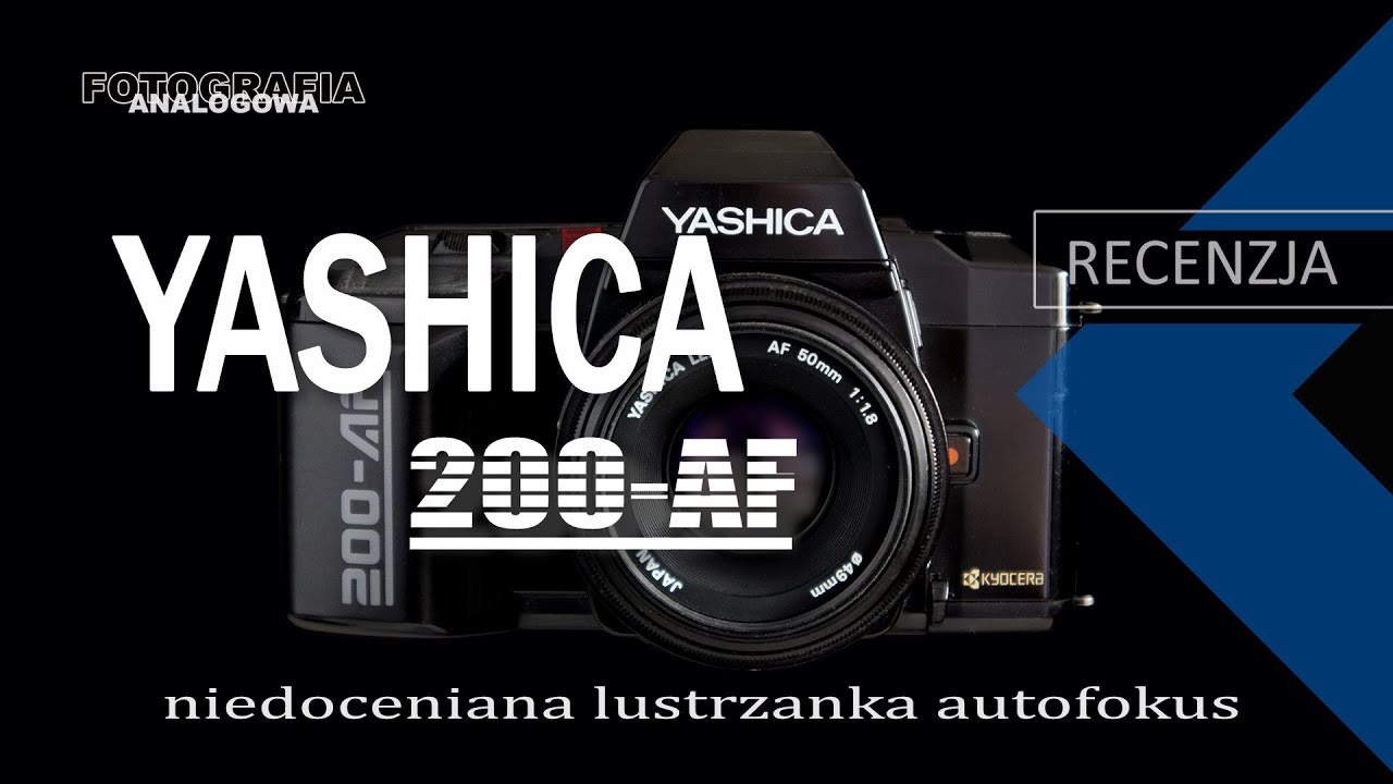 🎞 Yashica 200-AF - niedoceniana lustrzanka autofokus - Fotografia Analogowa