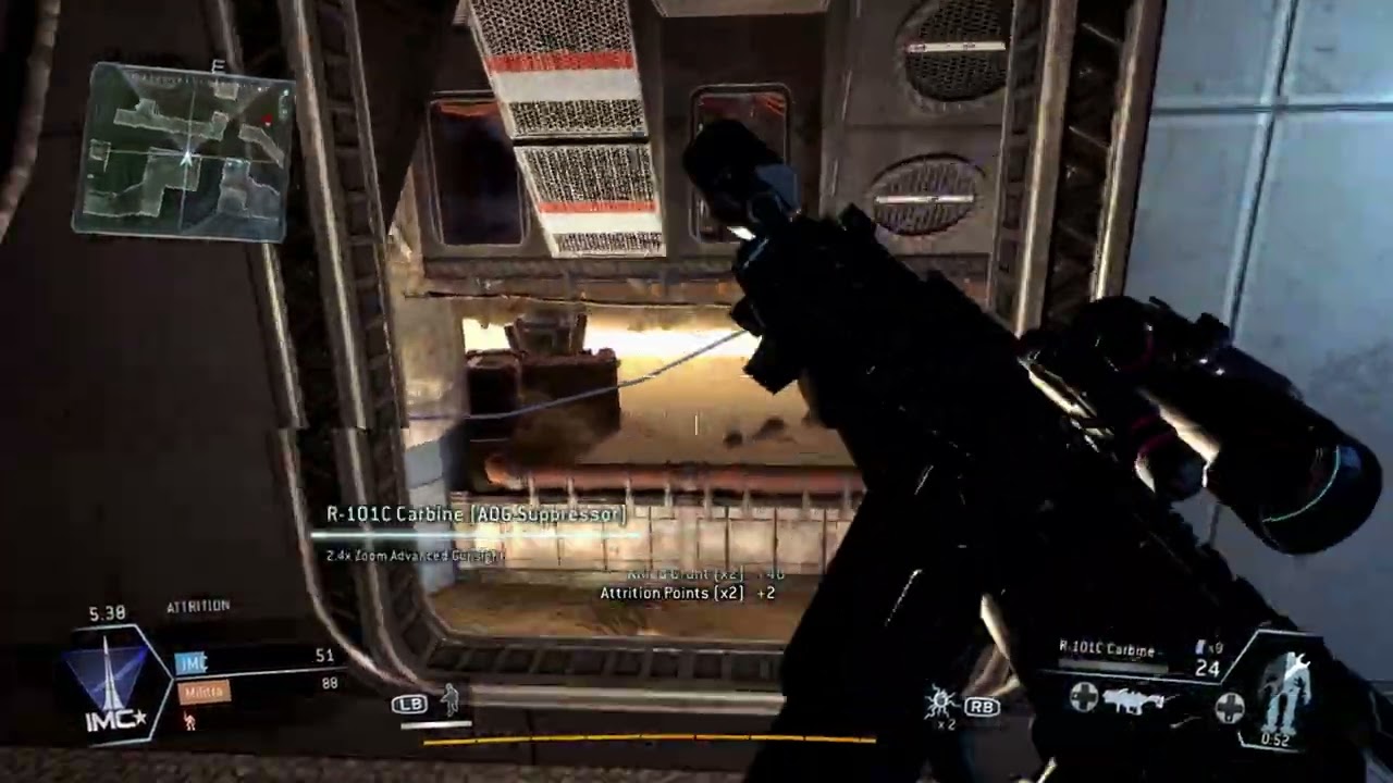 Titanfall Xbox 360 Gameplay (4K Upscale)