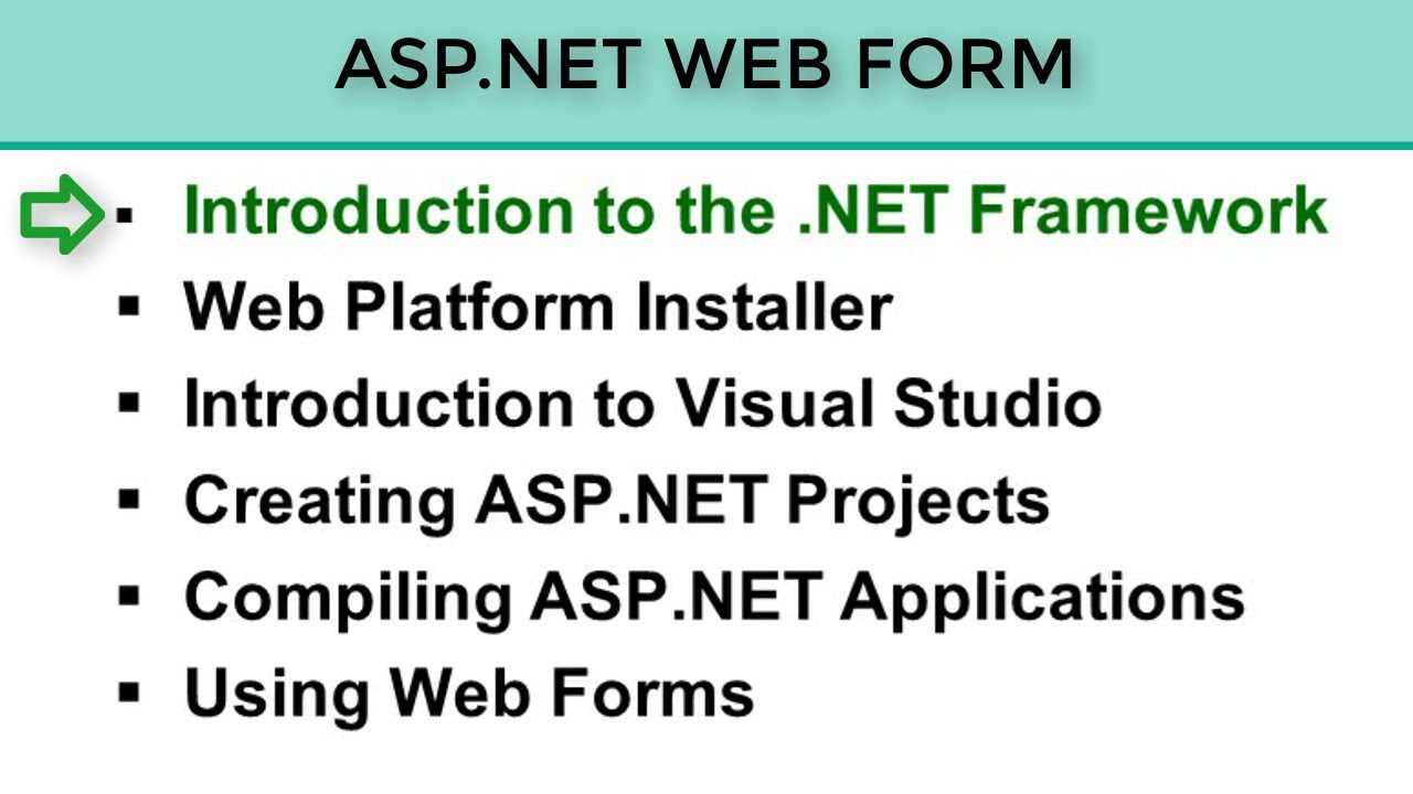 Introduction to ASP.net Web Form (Part -01)