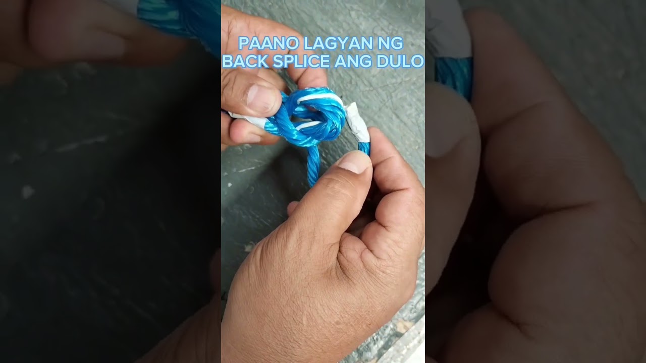 HOW TO MAKE BACK SPLICE