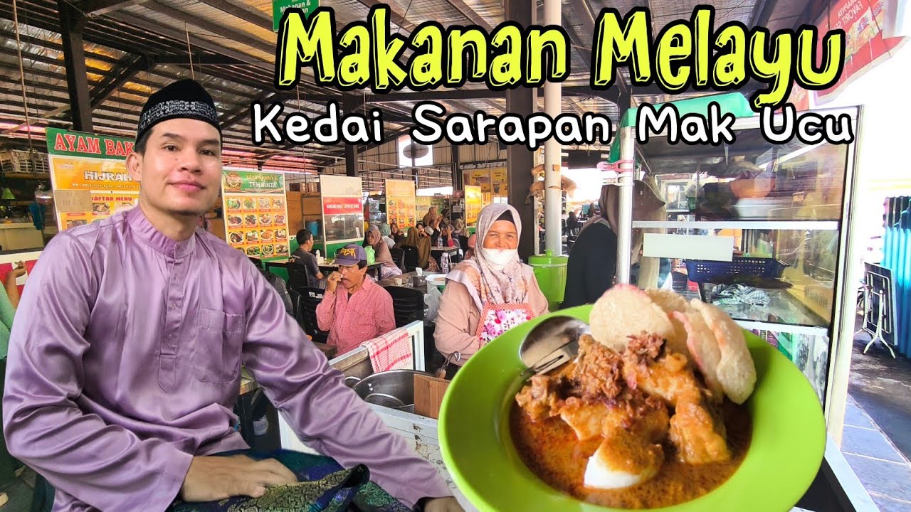 Kedai sarapan Mak Ucu Tempat makanan Melayu Ramai Pelanggan  ❗Kampung melayu batu besar Batam 🇮🇩🇲🇾