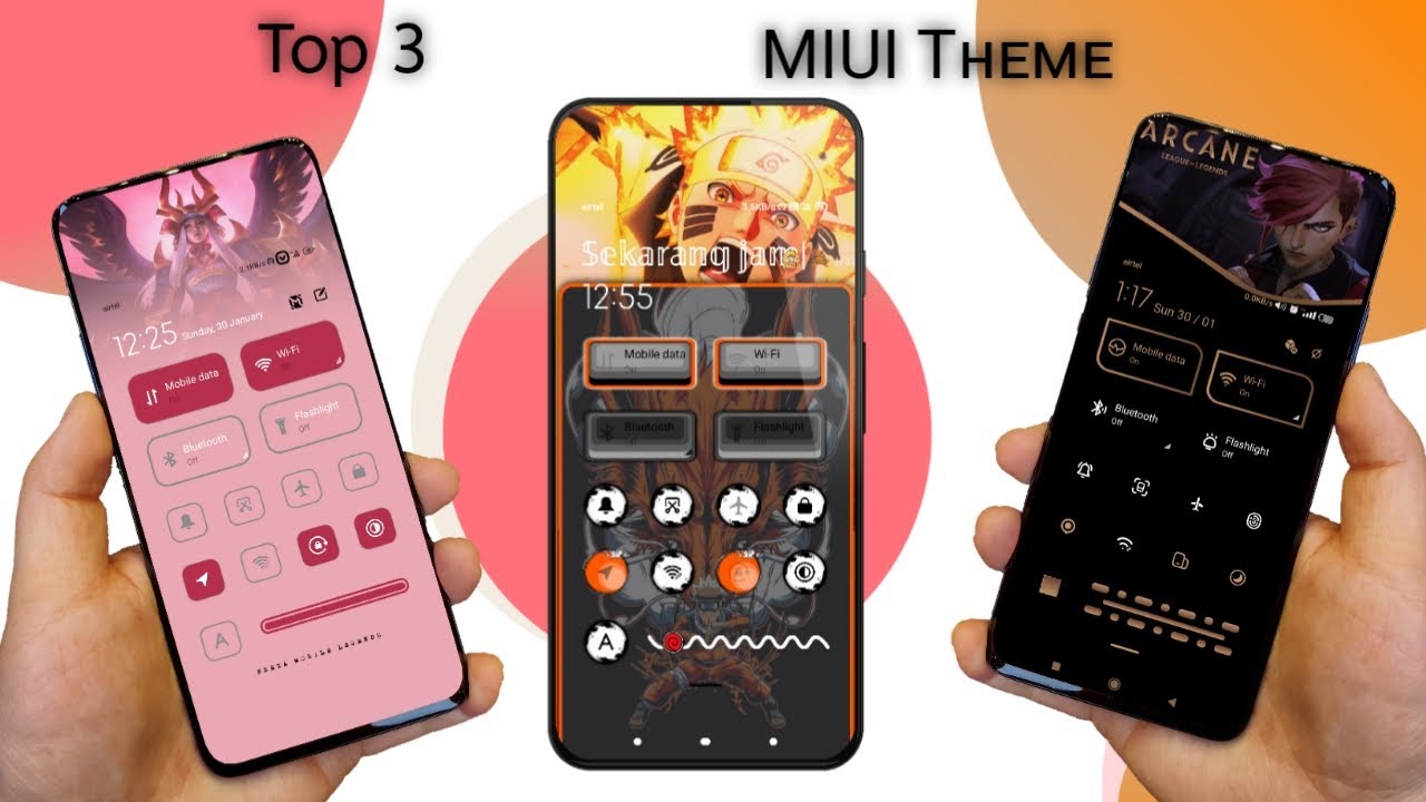 Top 3 MIUI 12.5 WhatsApp Themes,Best MIUI 12 themes, Crazy miui 12.5 Themes