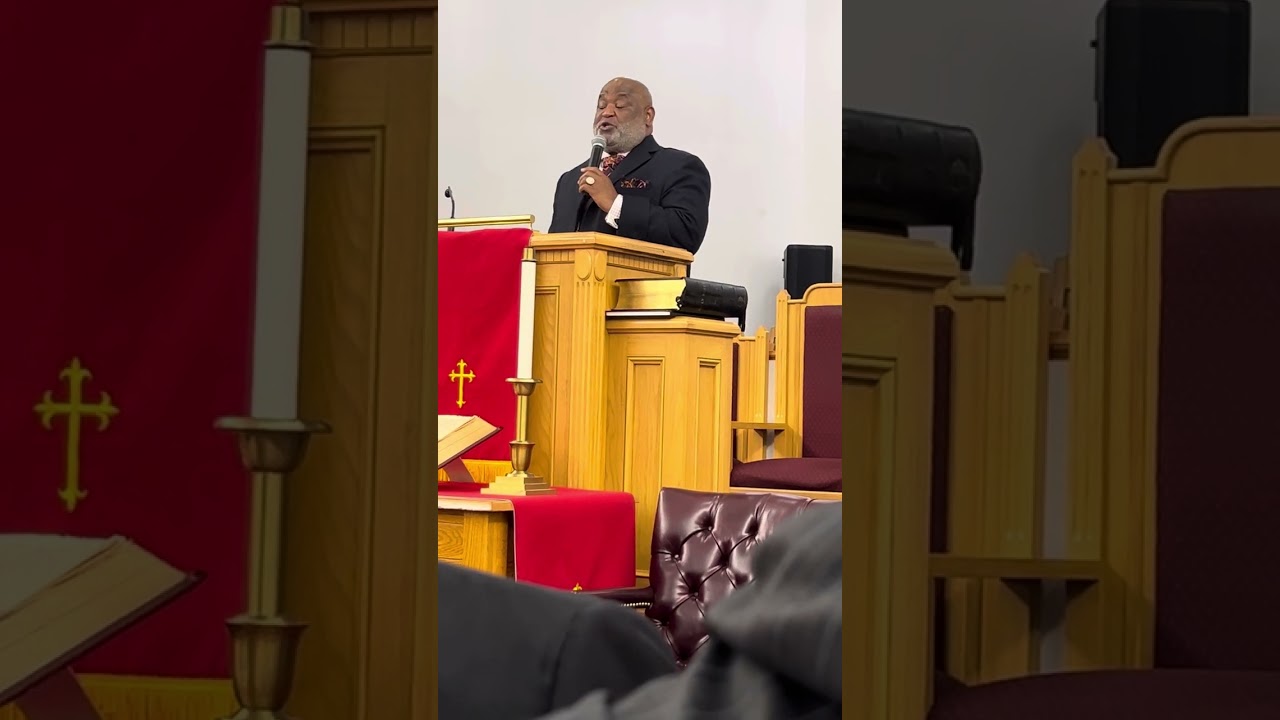 Pastor Dennis C. Jones  ~ preaching