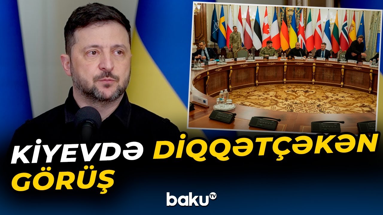 NATO və Avropa rəsmiləri Ukraynada toplaşdı - Baku TV