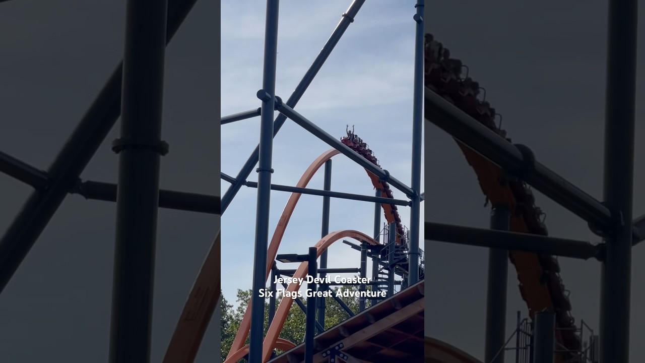 Jersey Devil Coaster - Six Flags Great Adventure #jersey #devil #coaster #six #flags #adventure #usa