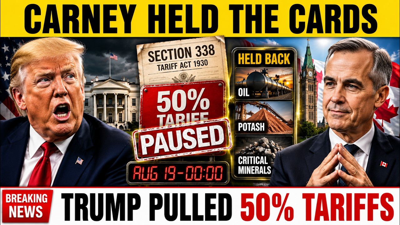 Trump Revived Section 338 to Crush Canada &mdash; What Carney Held Back Stopped Him Cold