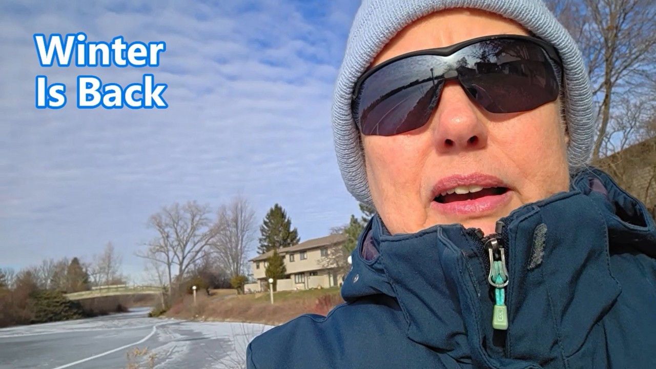 Winter Has Returned / Hubby Wants To Put Me On A Leash