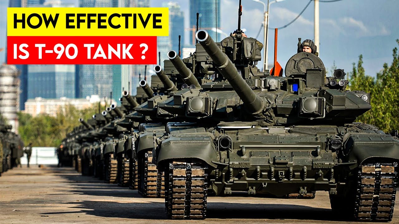 Насколько эффективен российский танк Т-90?