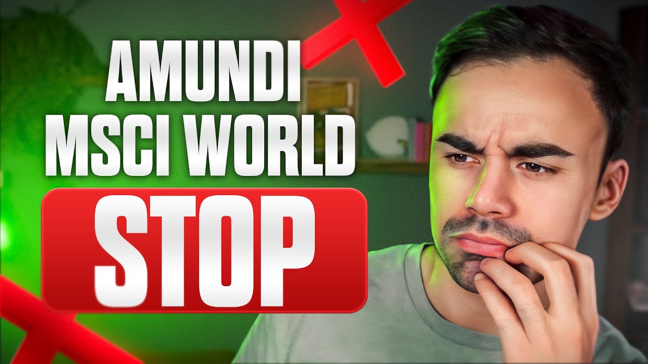 Arr&ecirc;tez d'investir sur cet ETF - Amundi MSCI World [CW8]