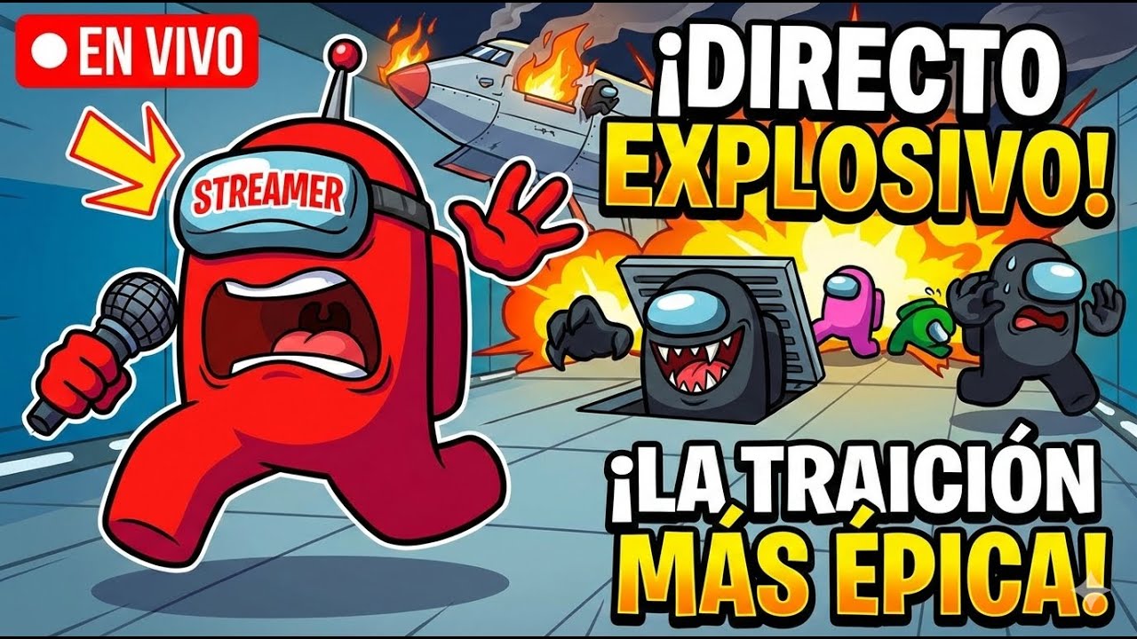 LA TRAICIÓN MÁS ÉPICA DE MI VIDA... 😱 | Among Us LIVE