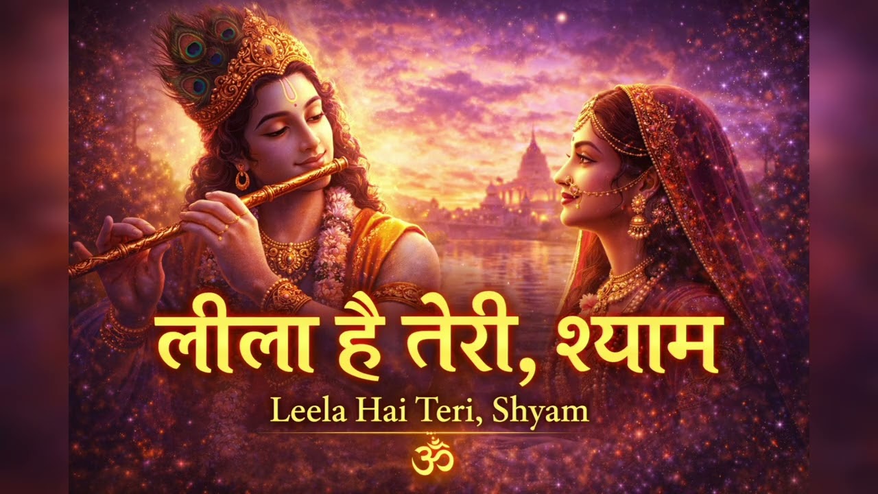🪈  Leela Hai Teri, Shyam | 🪔 Krishna Bhakti | AtmaRaag ✨