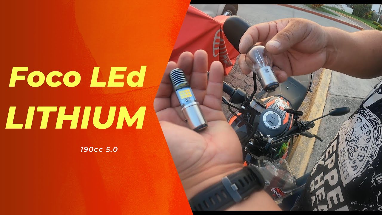 Así puedes reemplazar el foco de tu Vento Lithium 190cc I 