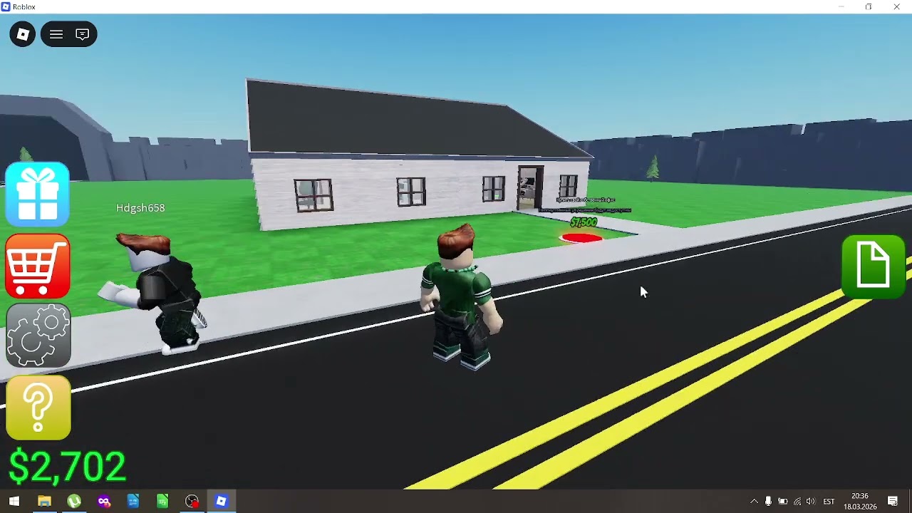 Я играю в Roblox в режиме youtube-ров