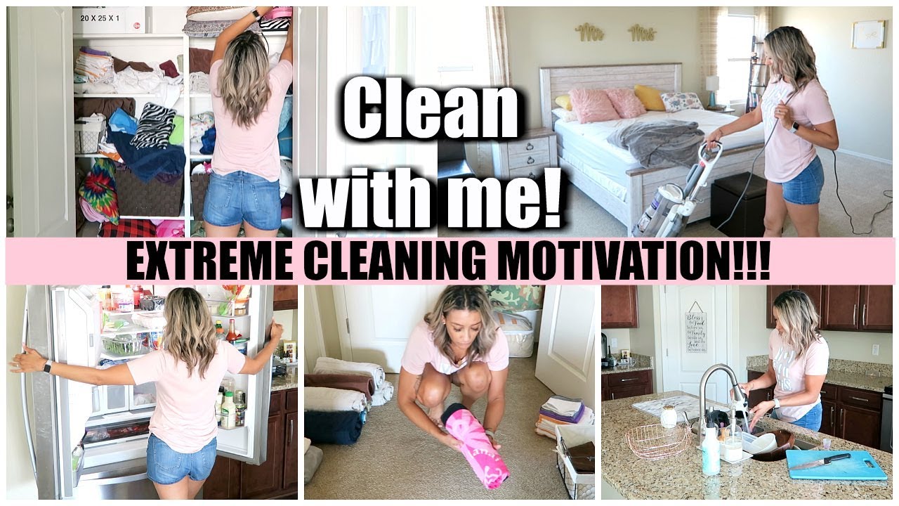 EXTREME CLEANING MOTIVATION | CLEAN WITH ME 2019 | DECLUTTER & ORGANIZE