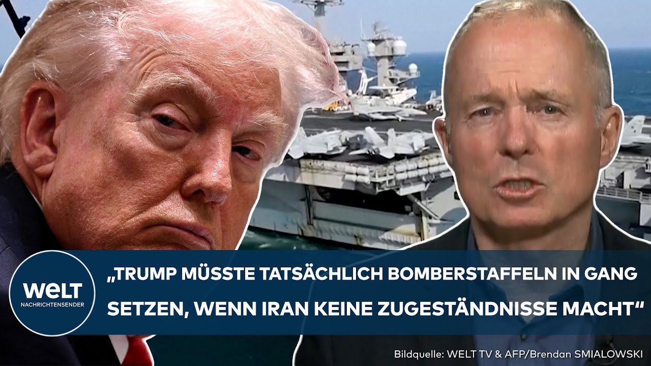USA VOR IRAN: Was passiert, wenn die Mullahs sich nicht bewegen? Für Trump gibt es nur eine Option!