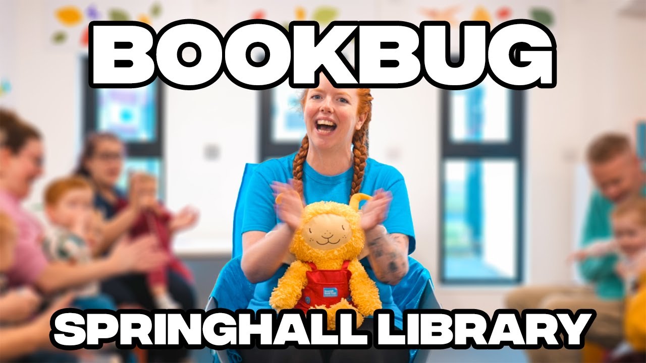 BOOKBUG at Springhall Library!