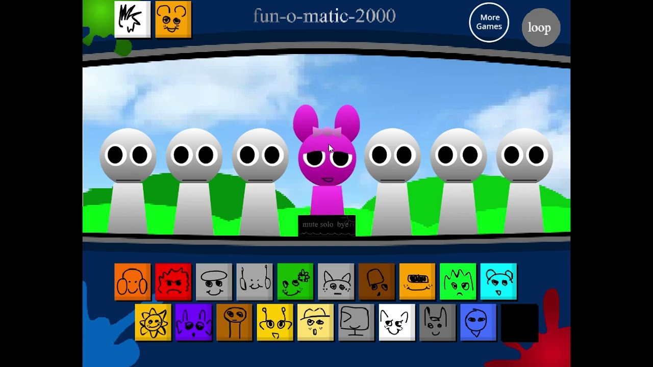 mi amigo hola como estas me reto a jugar sprunki for fire 1996 y esto paso